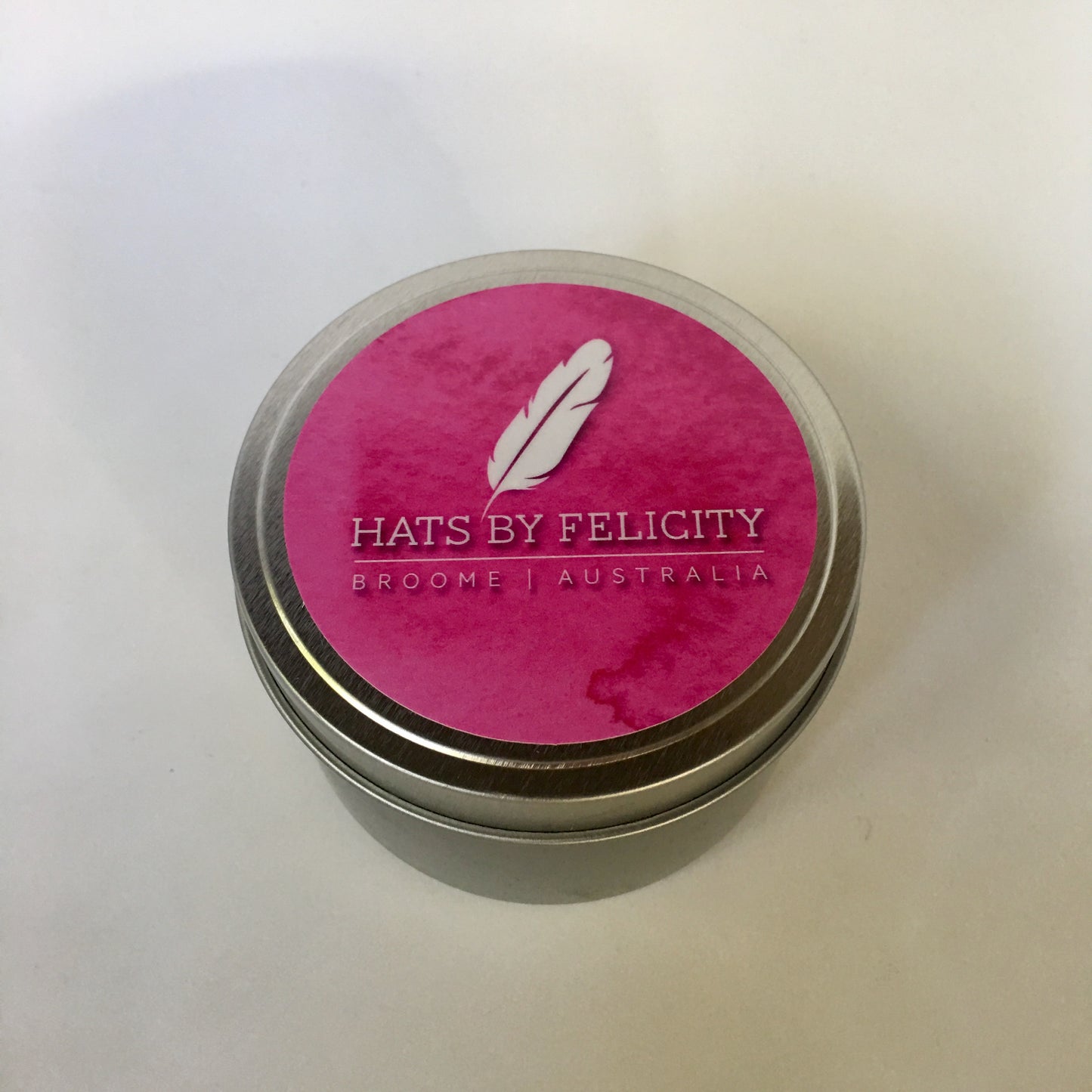 Hats by Felicity Travel Tin Candles